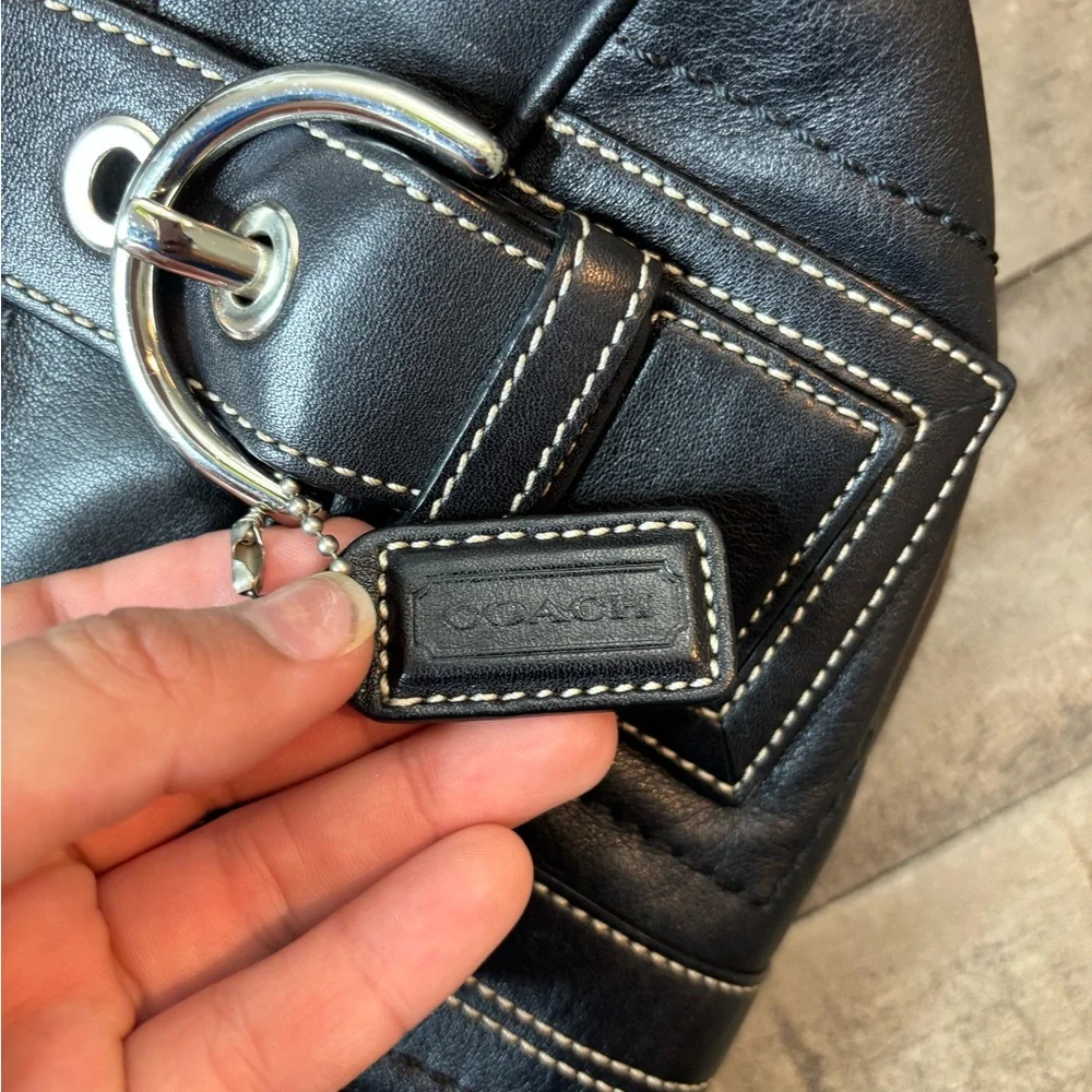 Coach Legacy Leather Slim Tote Black 10036 – Classic Design - Picture 8 of 8